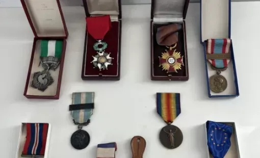 Estimation et Rachat de Médaille Militaire et Insignes Militaires à Antibes